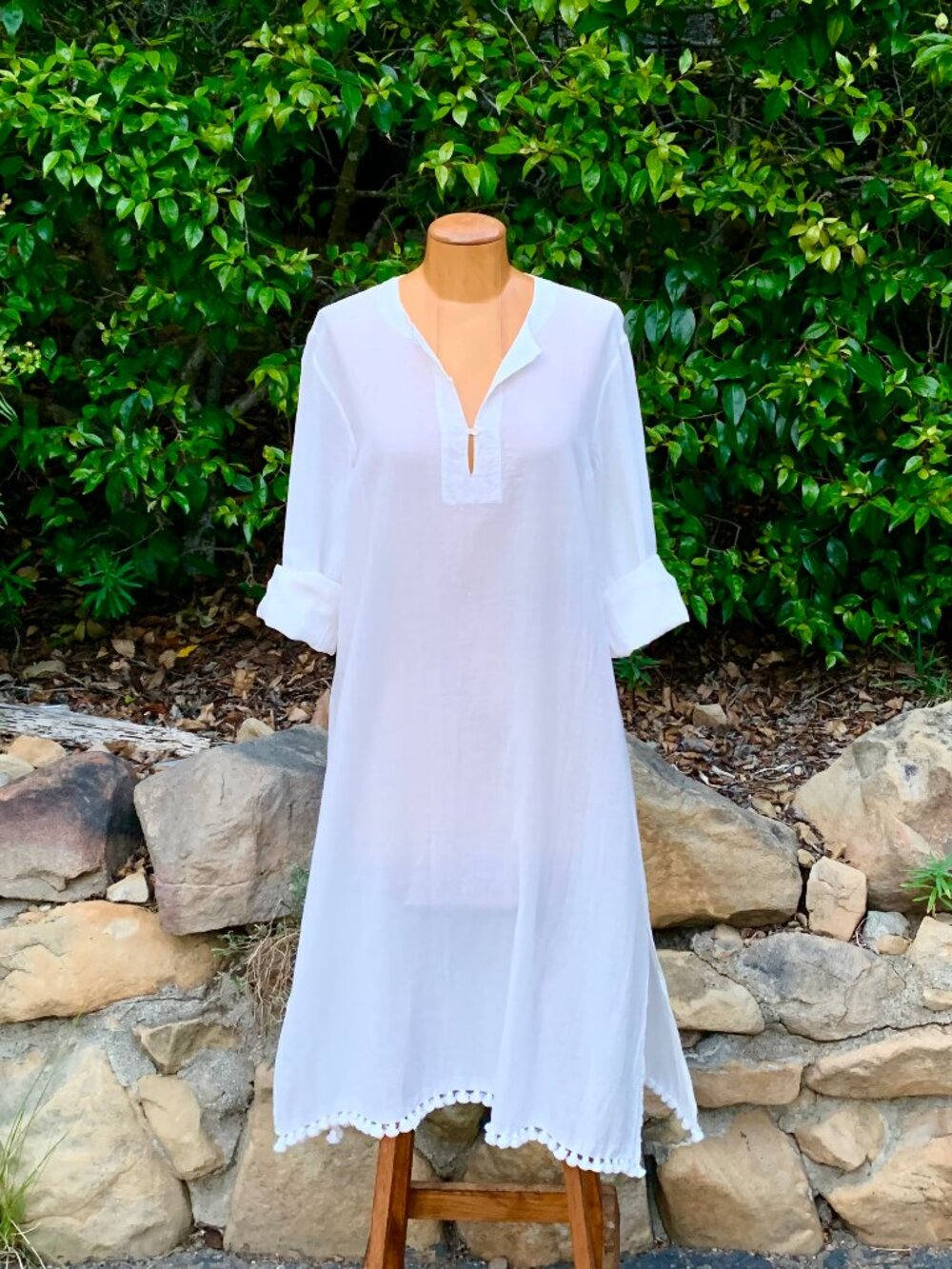 Dosa organic cotton tunic dress